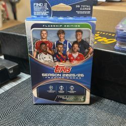 Brand New 2025/26 Topps UEFA Club Competition Hanger Box Brand New 