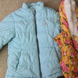 6-8 Years Girl Winter Jackets Like New 