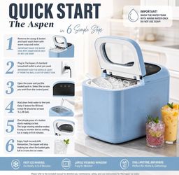Máquina de hielo hacer hielo portátil
