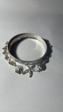 Sterling silver bracelets.2 pcs