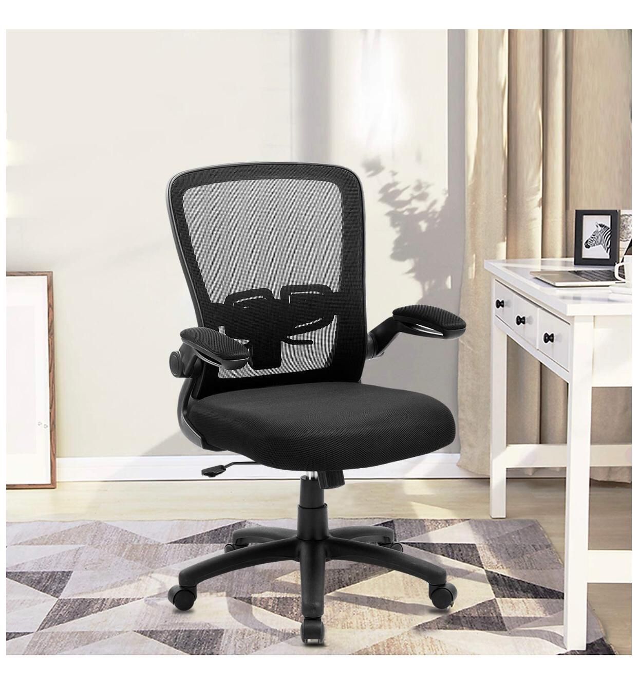 Office Chair, ZLHECTO Ergonomic Desk Chair with Adjustable Height