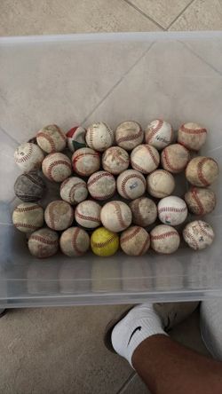Exactly. 30 baseballs