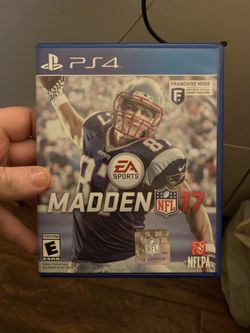 Madden 17 (PS4-Good Condition)