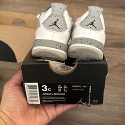 Jordan 3 Retro White Cement Kids 3c