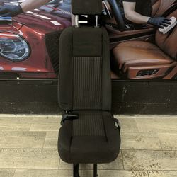 2015-2025 Ford Transit Van OEM BLACK CLOTH Single Rear Seat 15 passenger