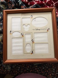 Disney family vacation picture frame!