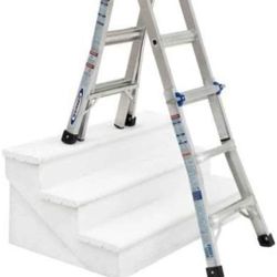 Werner Foldable Multipurpose Ladder 