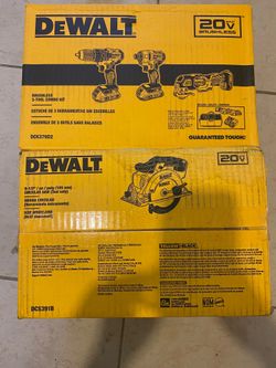 Dewalt 4 tool combo