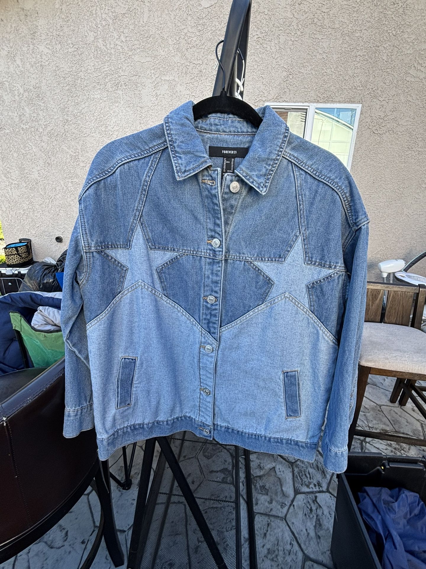 Forever 21 Oversized Jean Jacket