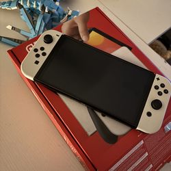 Nintendo Switch OLED - Like Brand New - Used Twice - Mostly everything still in packaging!