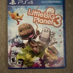 Little Big Planet 3 PS4 