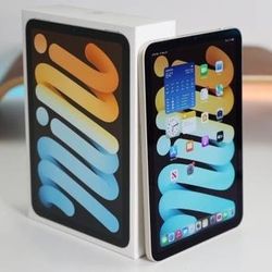 NEW APPLE IPAD Mini 6 64GB WiFi + CELLULAR + CASE + WARRANTY + USB 