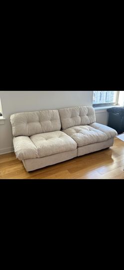 *Free Delivery* Chenille Cloud Couch Sofa