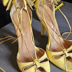 Miss Sixty Yellow  Heels