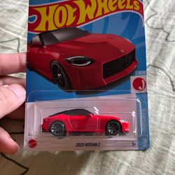 Hotwheels 2023 Nissan Z Red