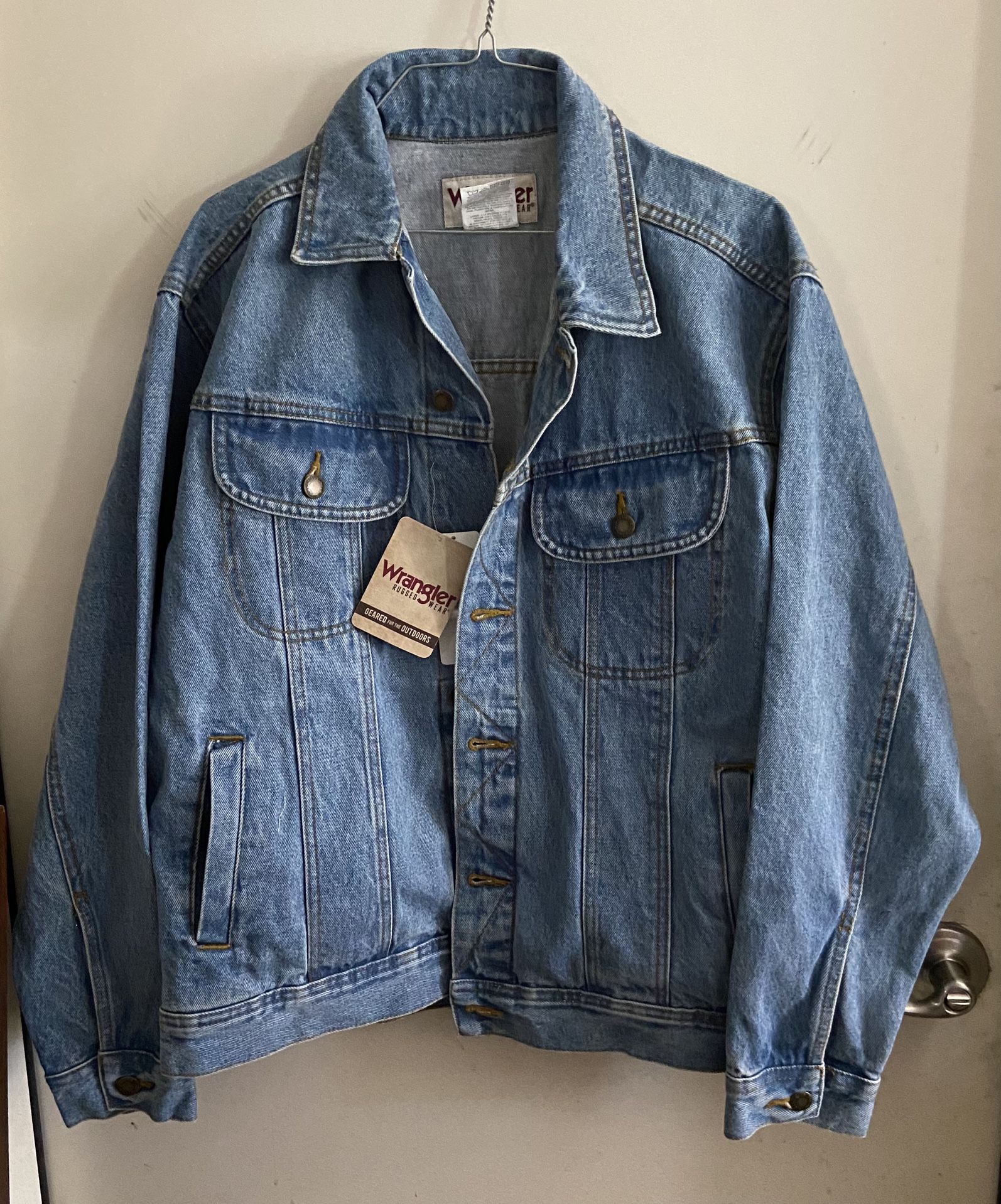 New Wrangler Denim Jacket M