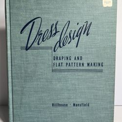 Dress Design Draping And Flat Pattern Making Book