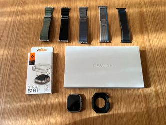 Apple Watch Ultra (Gen 1) - Excellent Condition + 5 Bands & Extras
