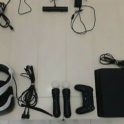 Playstation 4 Pro 1tb With Complete Vr Set 