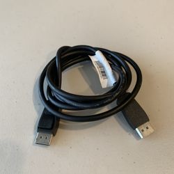 HP Display Port Cable 6 Foot