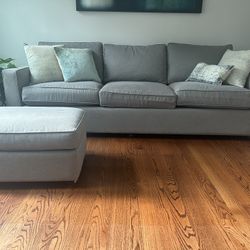 Room and board York sofa with ottoman 96”