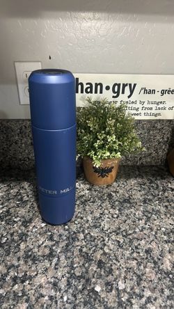 Peter Millar Blue Insulated Thermos Flask