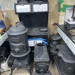 5 Different Stove Each 100 Plus Years Old 