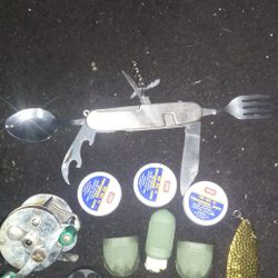 Antiques..Rod And Reels.Medals...etc