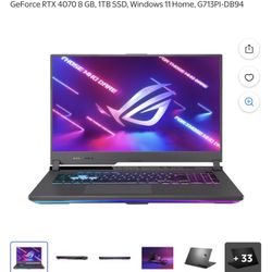 2024 Asus ROG STRIX G17 G713PI-DB94