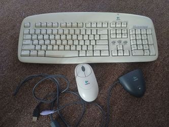 Logitech wireless keyboard and mouse