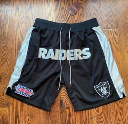 Raiders shorts brand new (S , M, L) men sizes