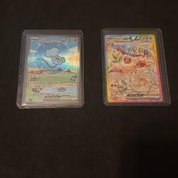 Bubble Mew And Prismatic Eevee 
