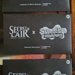 Magic Sponge Bob Secret Lair Foil Bundle