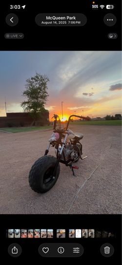Coleman mini bike