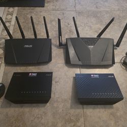 4 Asus Routers 