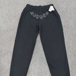 Sp5der Phantom Wed Sweatpants ‘Black’ 