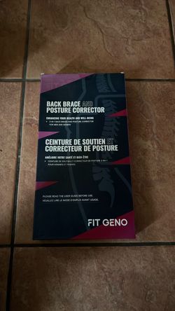 Fit Geno 2-in-1 Back Brace and Posture Corrector