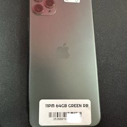 On Sale iPhone 11 Pro Max 64Gb Unlocked Display Changed 