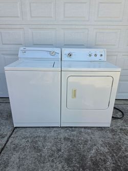 Kenmore Heavy Duty Washer and Dryer Set (Electric)