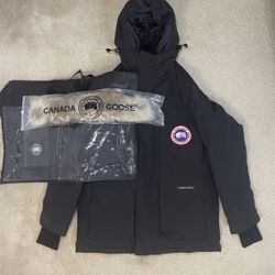 CANADA GOOSE EXPEDITION PARKA - BLACK LARGE