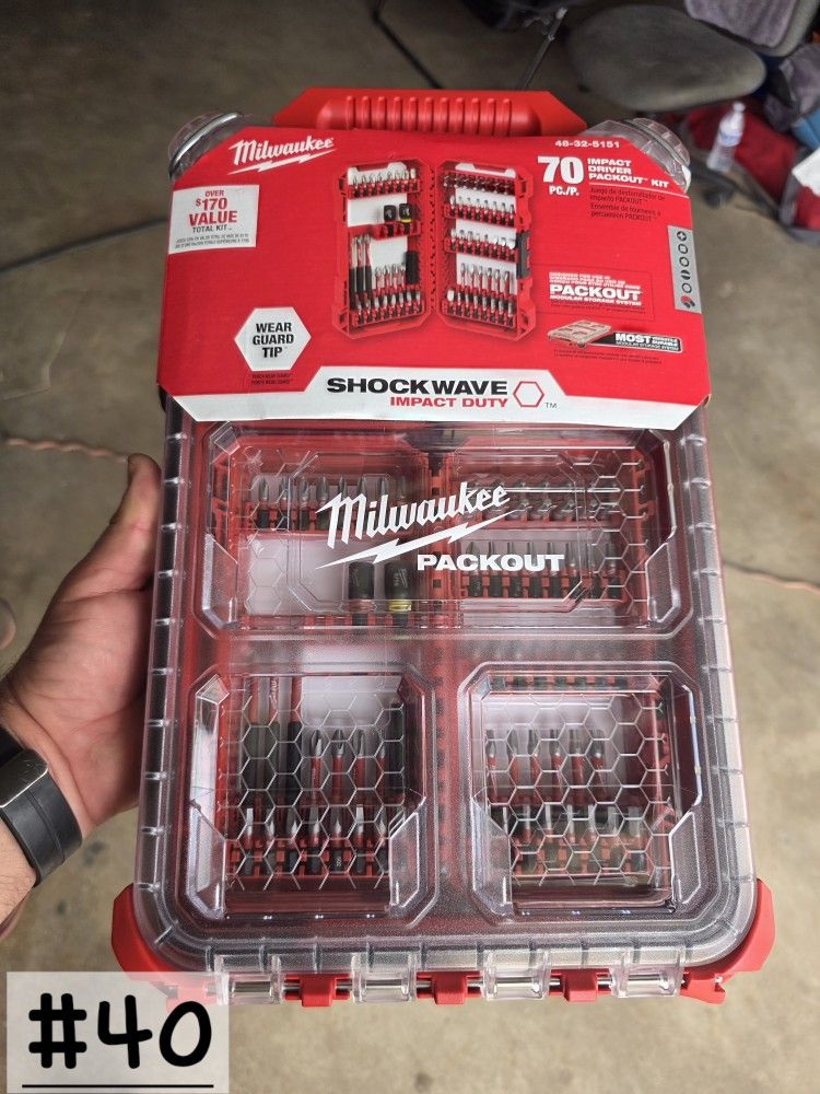 Milwaukee 70 PC. Packout