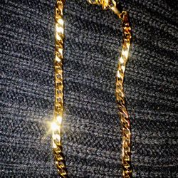 🎄14k GOLD PLATED WOMEN ANKLE BRACELET 🎁