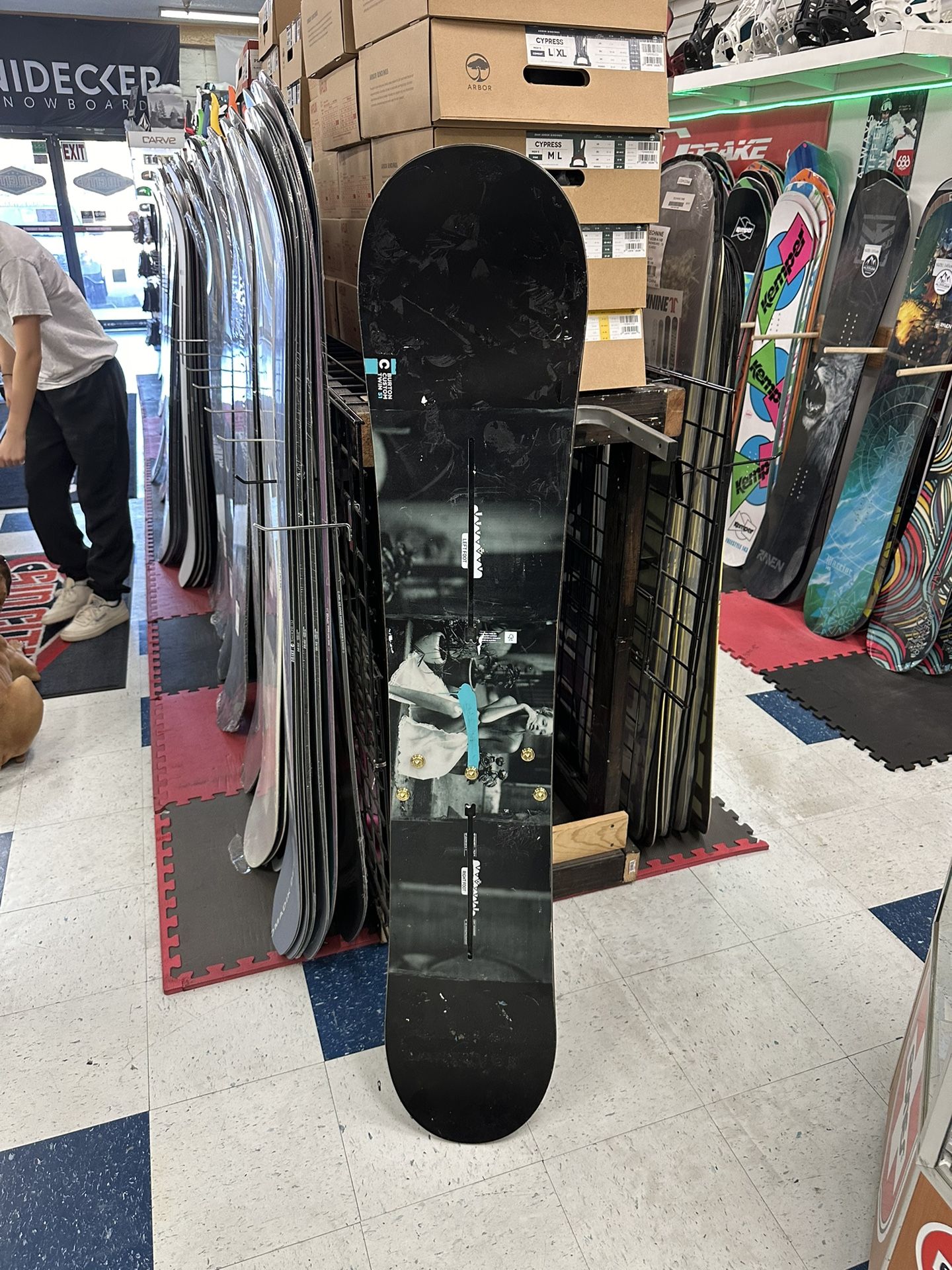 BURTON CUSTOM 151 × BURTON CUSTOM P1 M Burton Custom 151 Snowboard