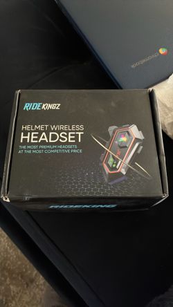 Wireless headset for helmet