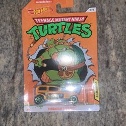 Hot Wheels Teenage Mutant Ninja Turtles Midnight Otto Michelangelo 2/5 💥