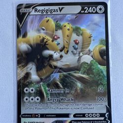Regigigas V 113/159 Crown Zenith Ultra Rare Pokémon TCG NM!!