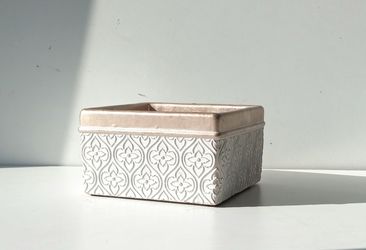 Glazed Ceramic Plant Pot/ Plant Planter/ Flower Pot Patio Garden Texture