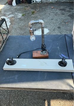 Steam punk lamp