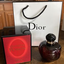 Christian Dior Perfume New And Sealed 3.4 Oz.