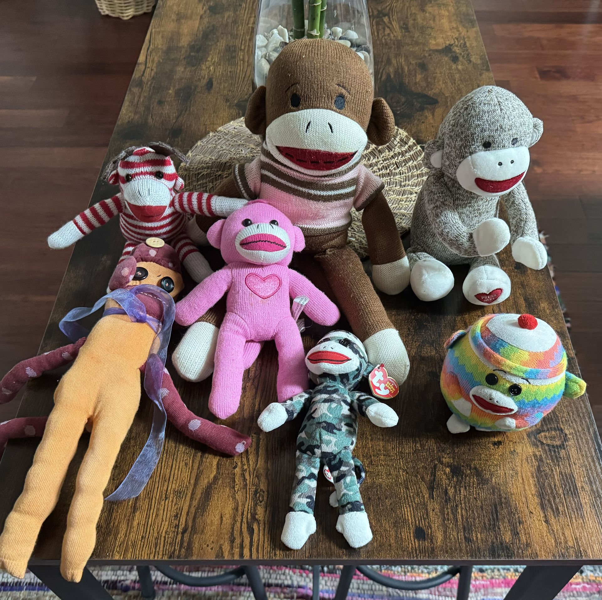 Sock Monkey Plush Toys $8 For All xox